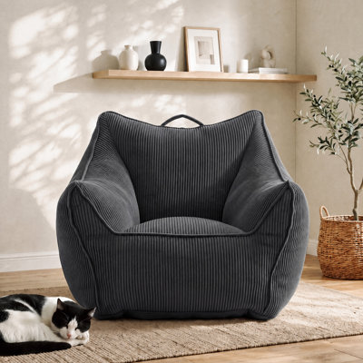 Fauteuil d'appoint moderne de 92 cm (36,2 po) sans assemblage requis pour le salon et la chambre à coucher