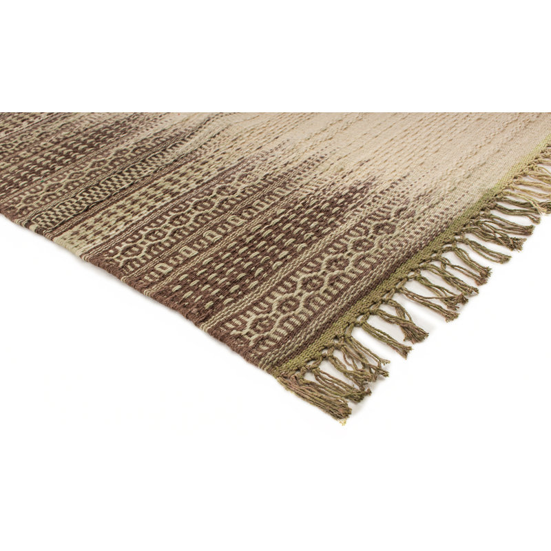 Chiu Abstract Wool Hand Woven Area Rug, Rectangle 200 x 290cm