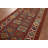 Pre-1900 Antique Kazak Vegetable Dye Runner Rug
