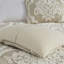 Ensemble d'édredon damassé et touffeté en chenille de coton 3 pièces Viola-127823358-124297622