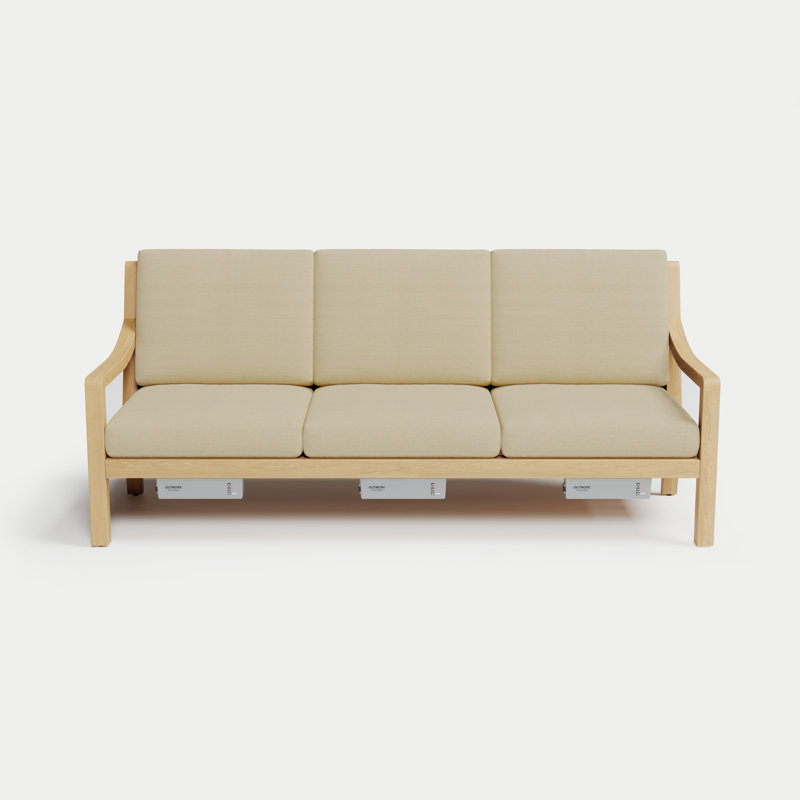 Solerno Heated Sofa, Sand