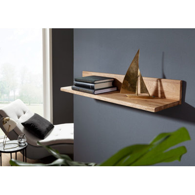 Frankfurt Oak Solid Wood Floating Shelf