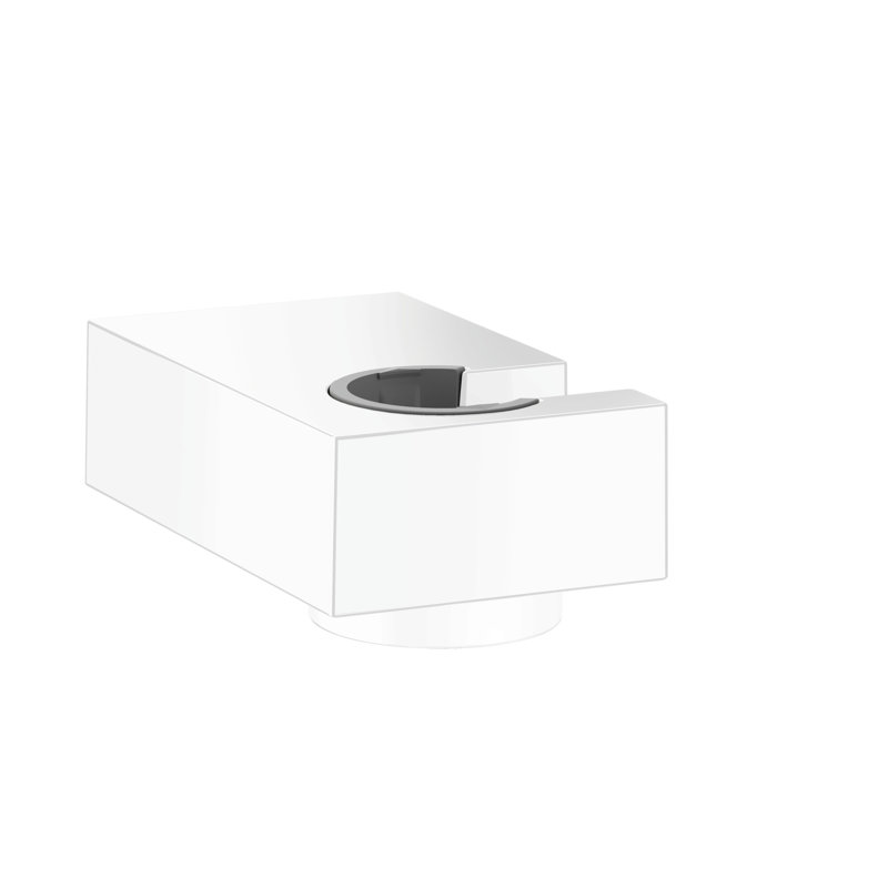 Support de pomme de douche à main Hansgrohe, Blanc mat