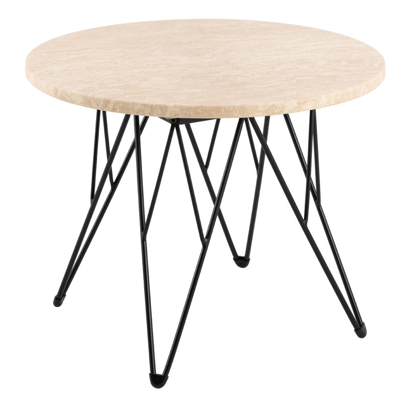 End Table, Beige