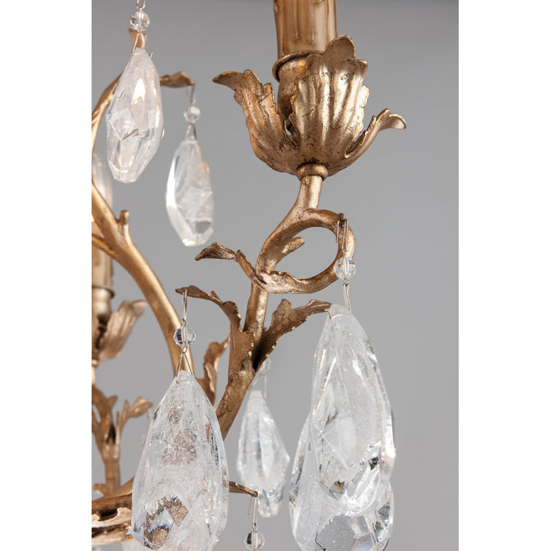 Amadeus 6-Light Candle Style Empire Chandelier, 6, 43.5" H x 28" W x 28" D