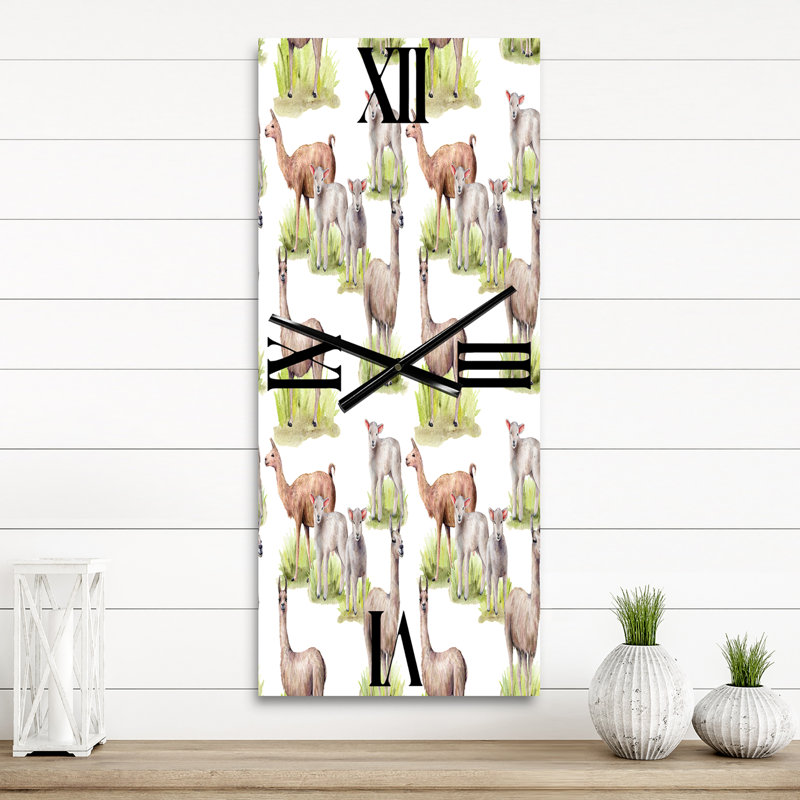 Metal Wall Clock, Small