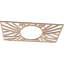 Médaillon de plafond en bois Hoover-63412191-63412212
