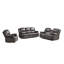 Fauteuil inclinable berçant, gris
