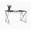 Bureau en MDF Madison / chrome Madison