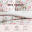Ensemble d'édredon rose réversible Laura Ashley Gosford-111181059