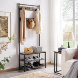 Kinston Hall Tree 28.5'' Wide with Bench and Shoe Storage