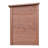 Cedar Wooden Heavy Duty Lean-To Storage Shed With Double Doors-93731820