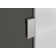 Ursa 30 in. x 78 in. Fully Frameless Gray Tinted Single Fixed Shower Panel