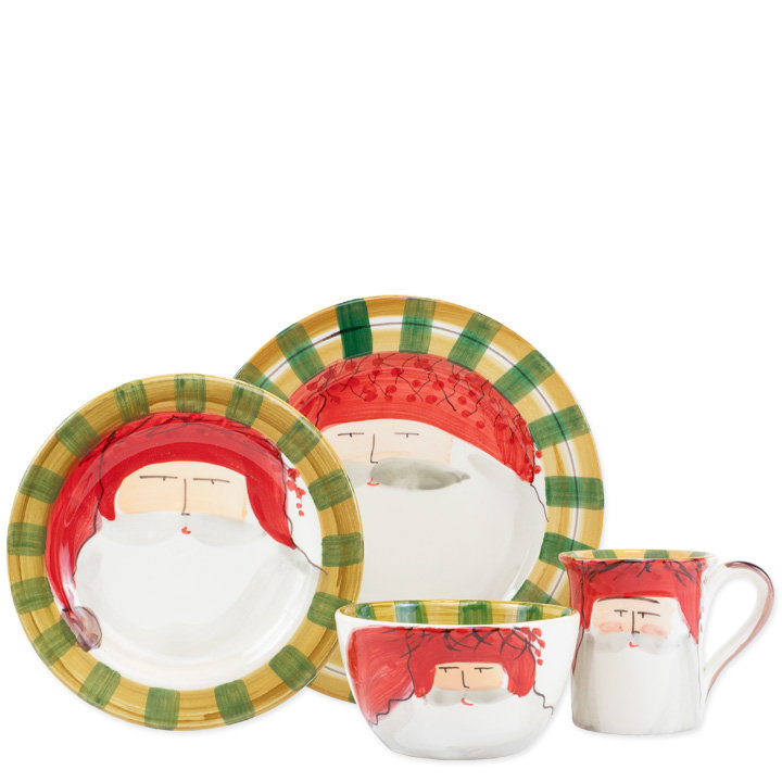 Bol à céréales Old St. Nick - chapeau rouge
