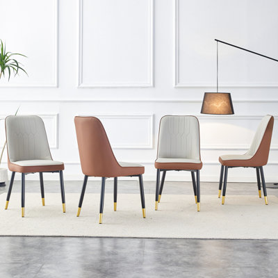 4 chaises de salle à manger Partington