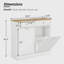 Armoire poubelle inclinable