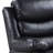 Black Power Recliner With Pillow Top Arms-1503390367