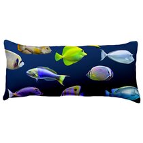 Tropical Fish Double Sided Pillow - 16x16