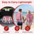 Folding Beach Chair With Wooden Armrest-647271115