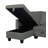 Nova 82.5" Dark Gray Velvet Reversible Sleeper Sectional Sofa With Storage Chaise-1117796241