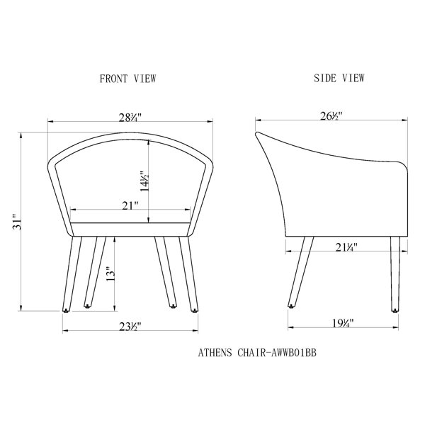 Dimensions du produit