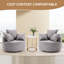 Fauteuil d'appoint pivotant Home Furniture