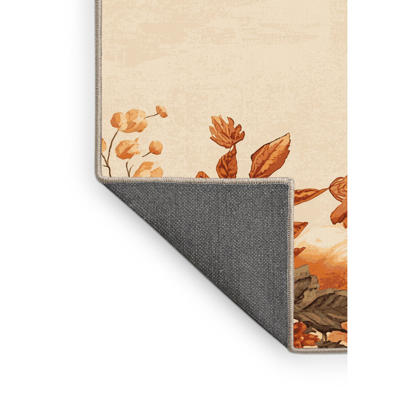 Tapis beige moelleux moelleux et moderne abstrait moderne et contemporain Ferrier, 8 x 12