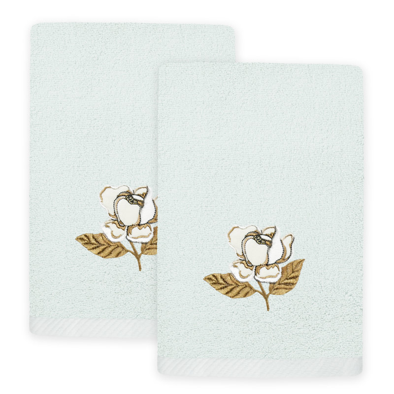  Fingertip Towel, Aqua
