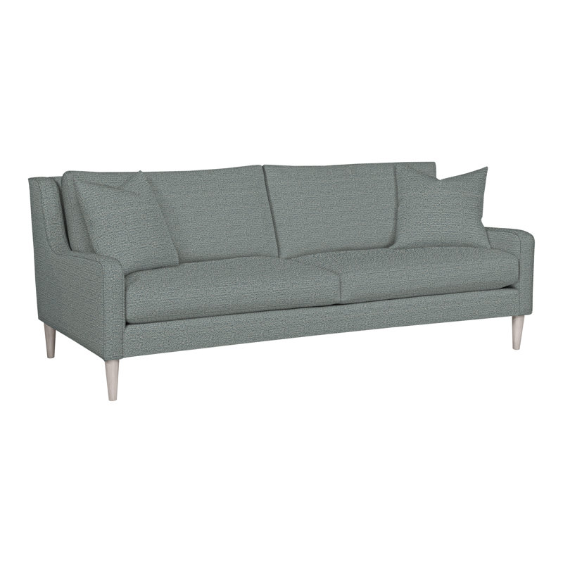 Canapé Ease, Mélange de polyester cobalt Tuck, Gris colombe