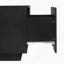 Table basse carrée 33,25 po à 4 tiroirs, noire-606279768