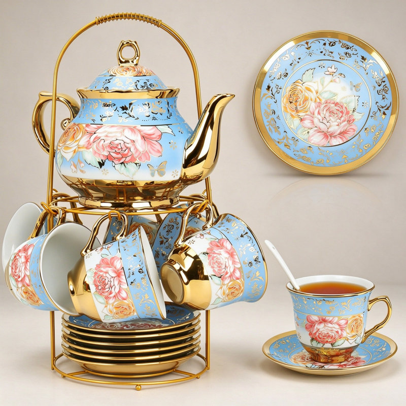 Astoria Grand Stovetop Safe Teapot Set Teapot For