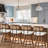 Sirine 4 Pieces Swivel Linen Counter Stool-103707232