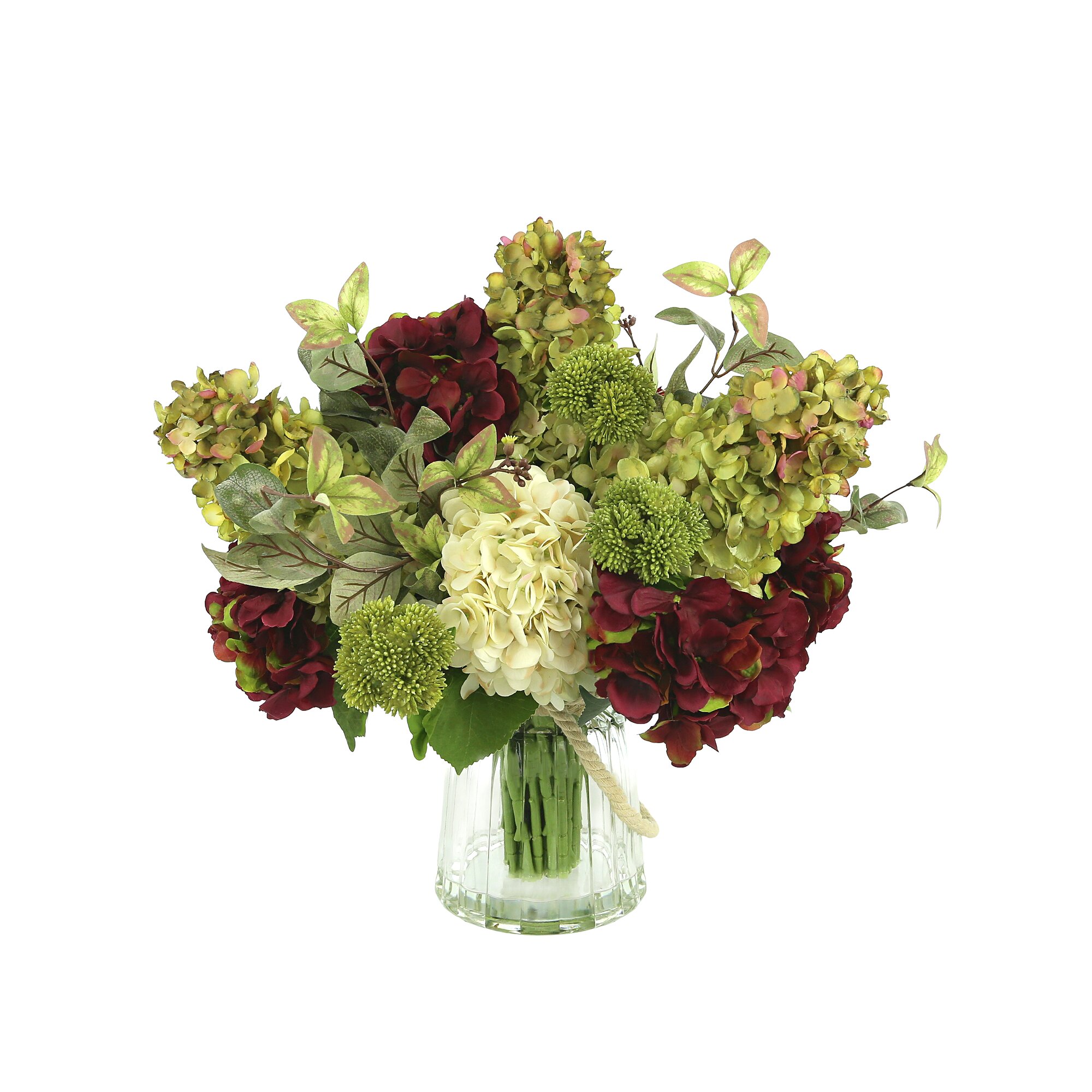 Creative Displays, Inc. Hydrangeas With Ivy Floral Arrangement