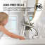 Robinet de lavabo de salle de bain à poignée simple Modern-128879420-92417763