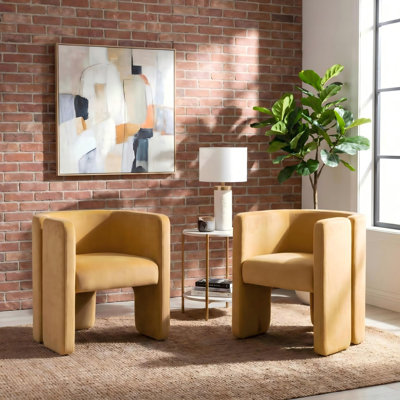 Jaimyn Upholstered Barrel Chair