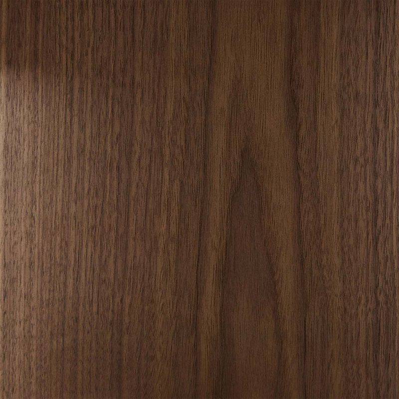 Round Coffee Table for Modern Living Spaces, Walnut