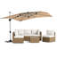Parasol en porte-à-faux en aluminium 10 pi avec lumière DEL-1516746199-1527512924