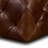 Turin 40.5" Full-Grain Genuine Italian Leather Ottoman-833159886