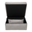 Banc de rangement à plateau relevable Ampelio