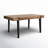 Trym Metal Base Dining Table
