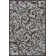 Tapis gris à motif abstrait Aashild