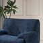 Chaise d'appoint moderne rembourrée surdimensionnée, canapé simple sans siège avec assise profonde-801236539