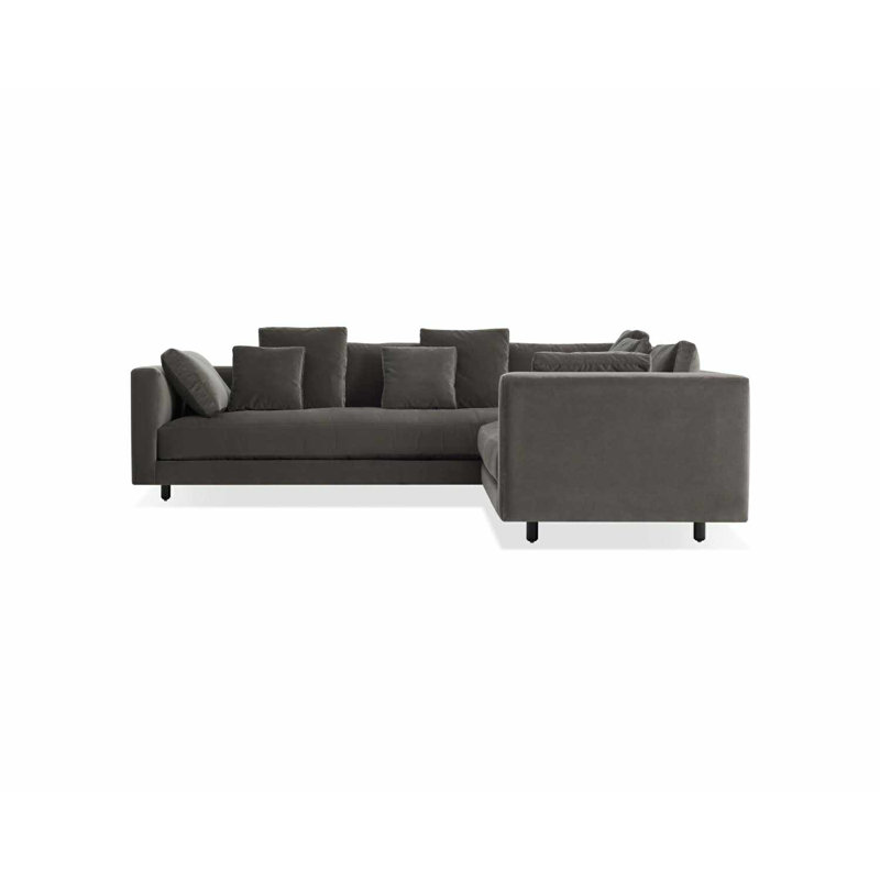 Hands Down Sectional, Right Hand Facing, Tofte Navy, Tofte Navy Polyester Blend