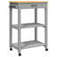 Wood Bar Cart