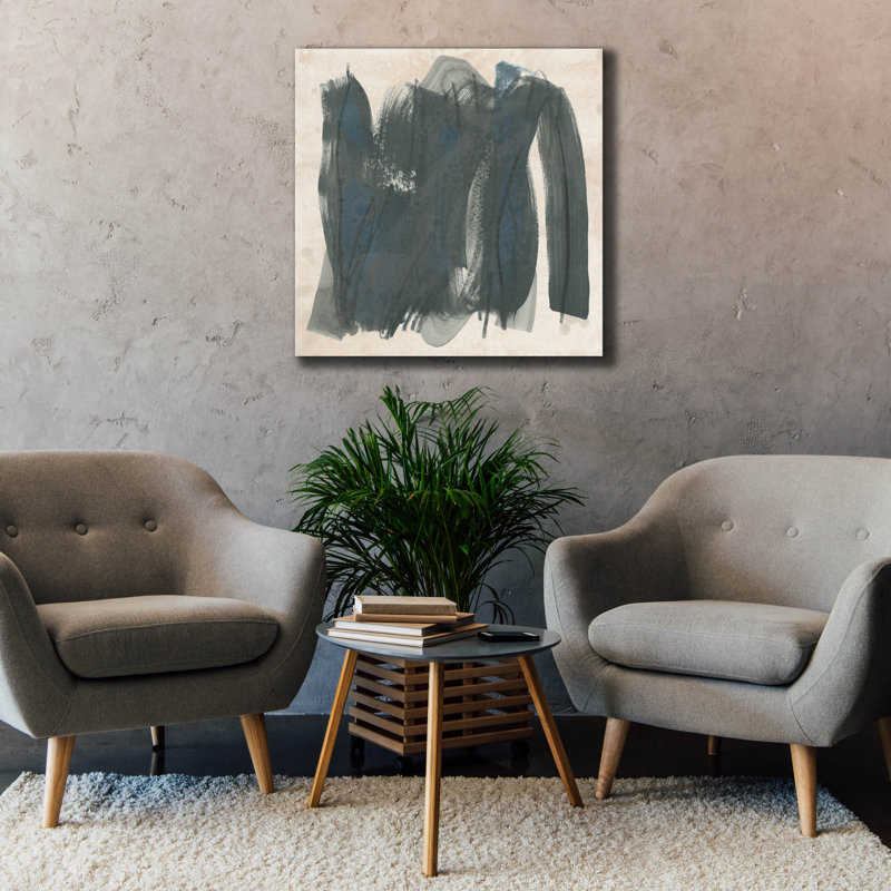  «Inkblot Tempest 1» par June Erica Vess, art mural sur toile, 37 po x 37 po