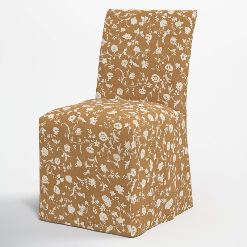 Chaise parsons Ivka, Floral Robina ocre