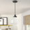 Luminaire suspendu simple à 1 lumière New Hartford
