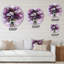 Mauve jacinthe - horloge murale traditionnelle-93602036
