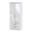 Yvette 2 Door Manufactured Wood Wardrobe-23704031-18860274