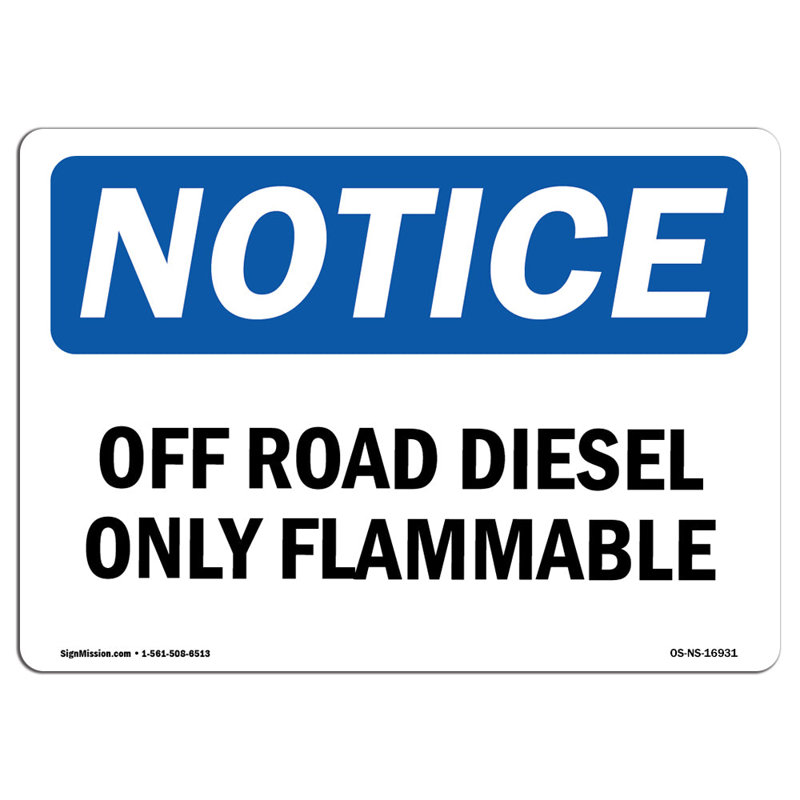 Notice Sign